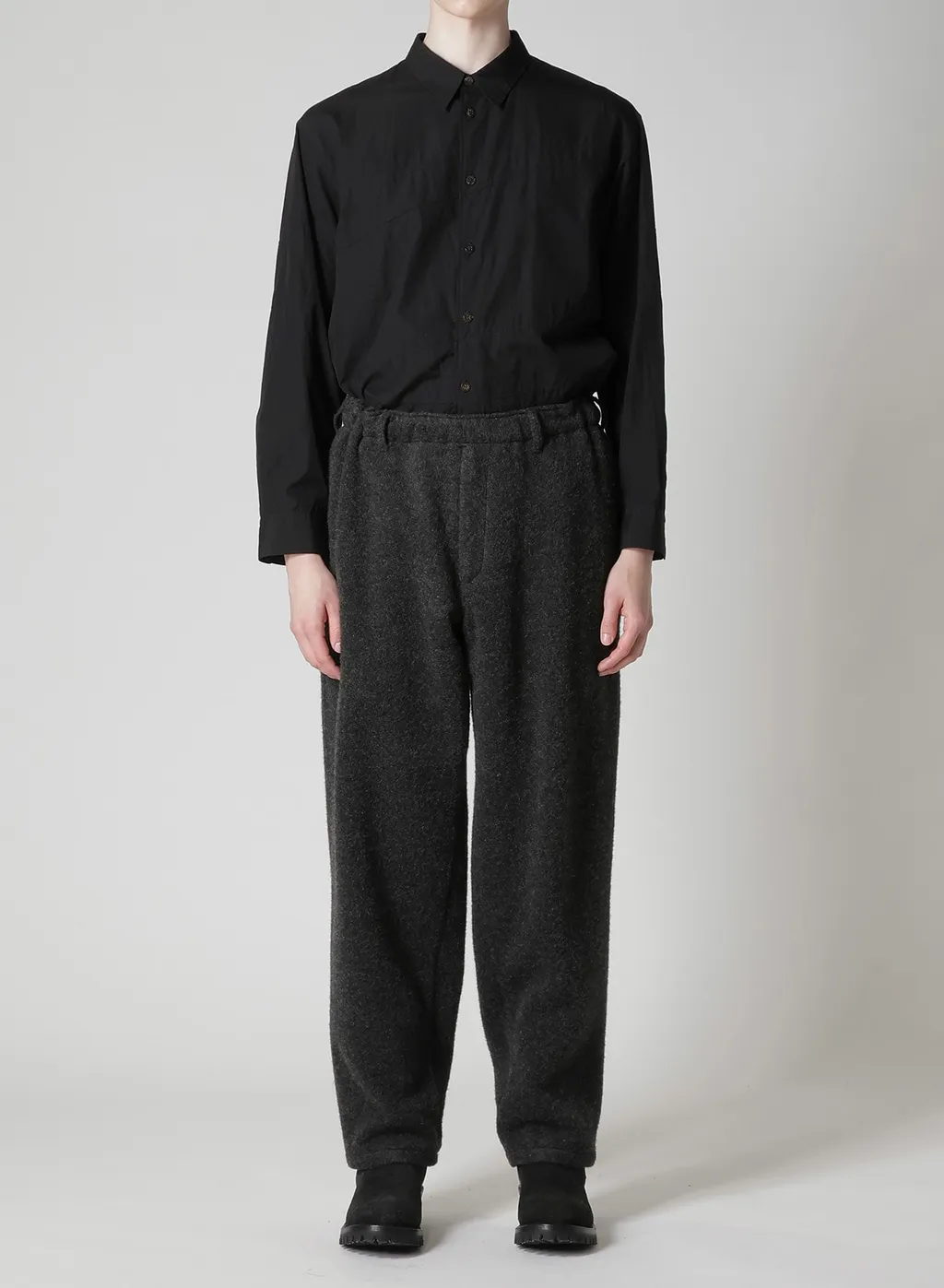 【Y's For Men × Masses】Wool Herringbone Pants