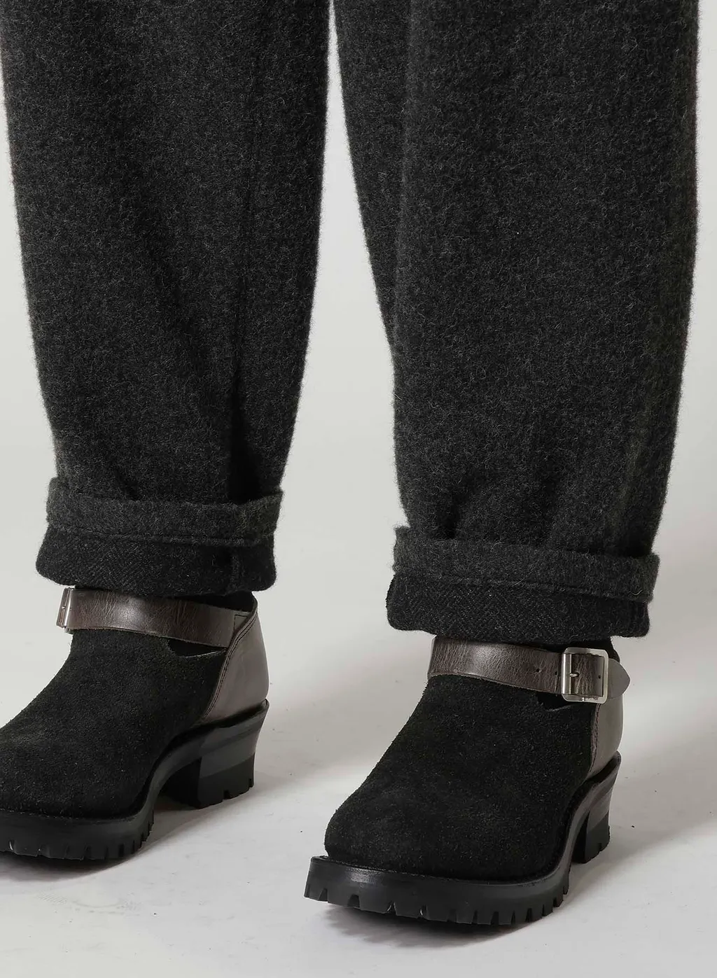 【Y's For Men × Masses】Wool Herringbone Pants