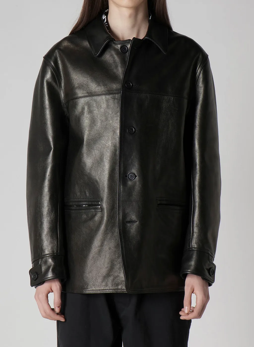【Y's For Men × Masses】Horse Leather Car Coat