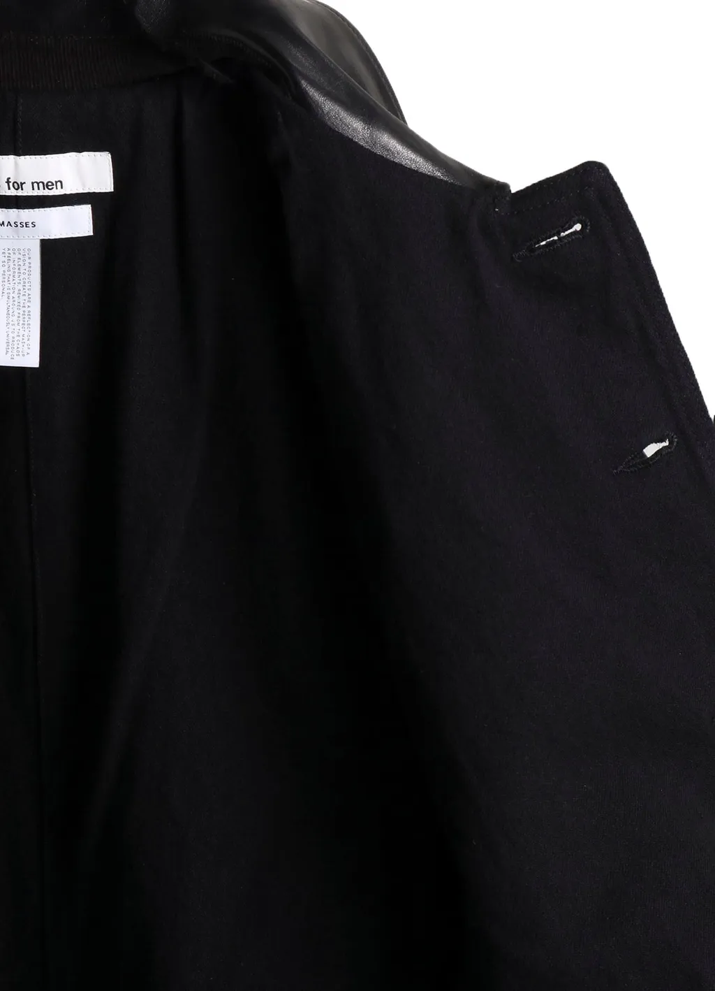 【Y's For Men × Masses】Horse Leather Car Coat