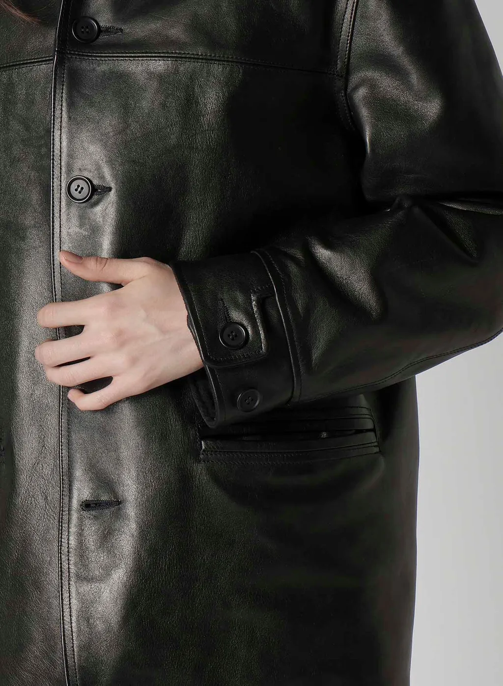 【Y's For Men × Masses】Horse Leather Car Coat