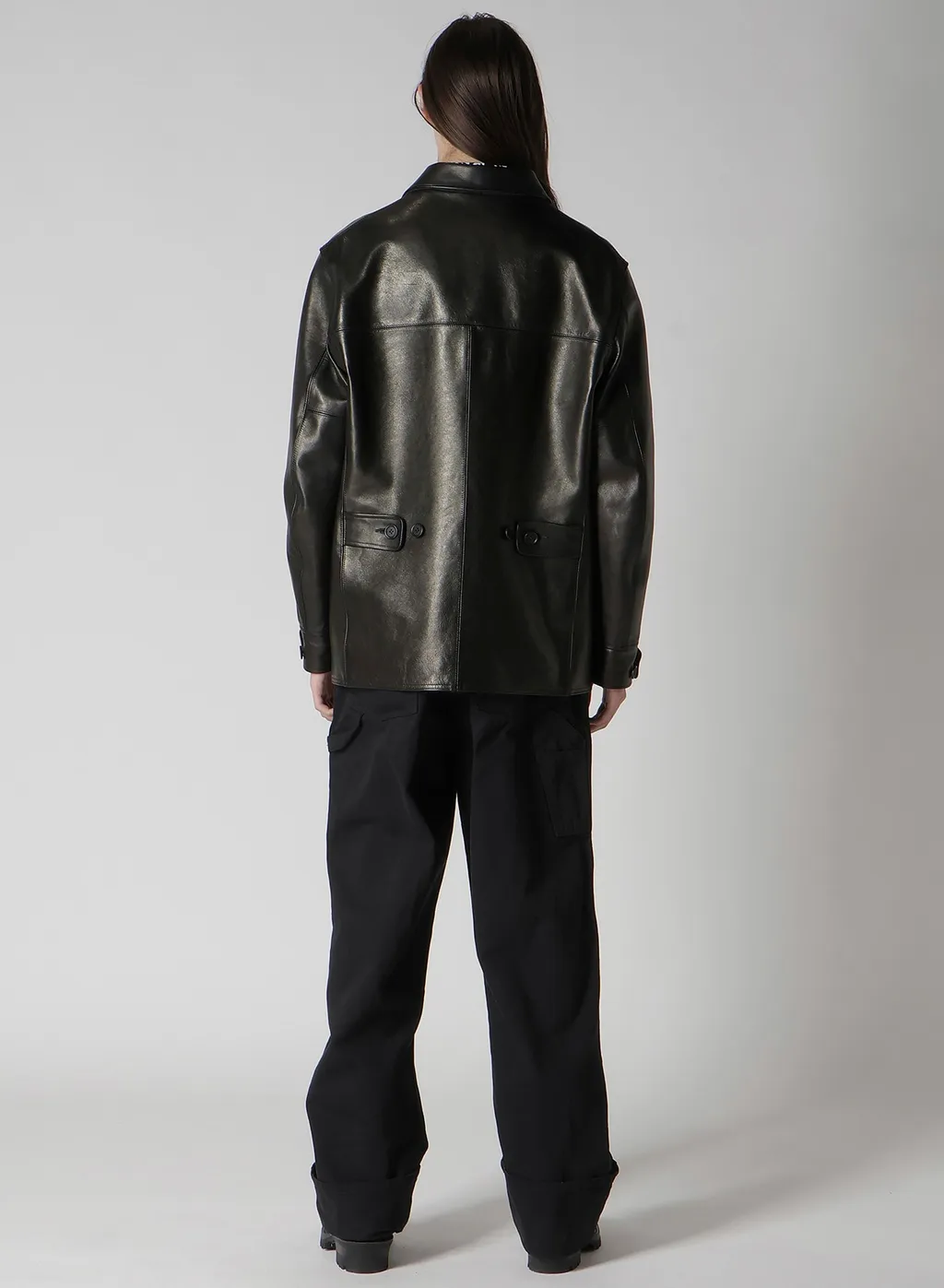 【Y's For Men × Masses】Horse Leather Car Coat