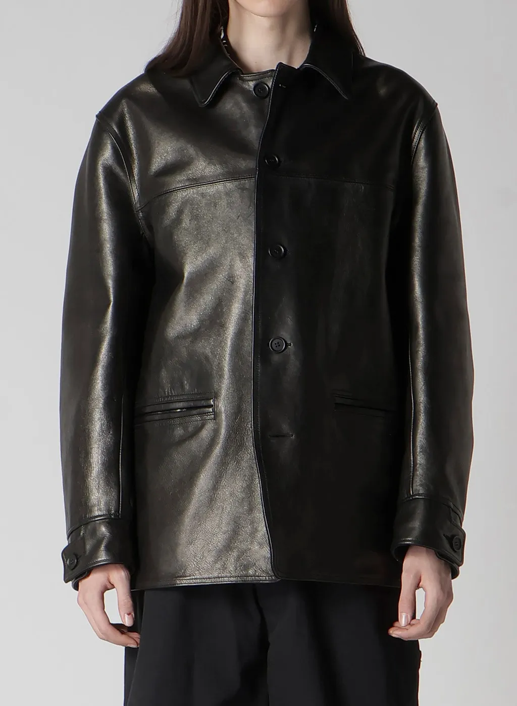 【Y's For Men × Masses】Horse Leather Car Coat
