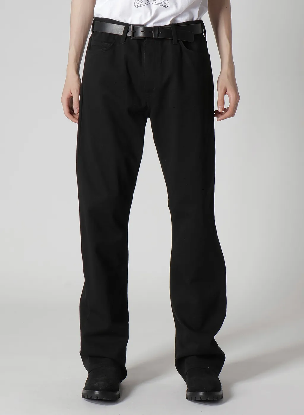 【Y's For Men × Masses】Cotton Katsuragi Boot Cut Pants