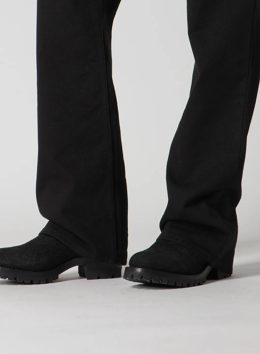 【Y's For Men × Masses】Cotton Katsuragi Boot Cut Pants