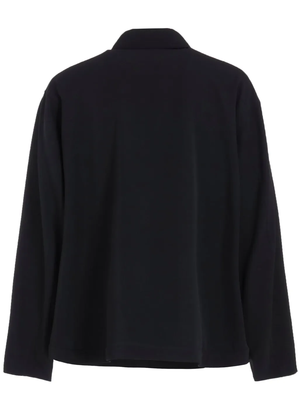 Wool Gabardine Blouson With Flap Pocket