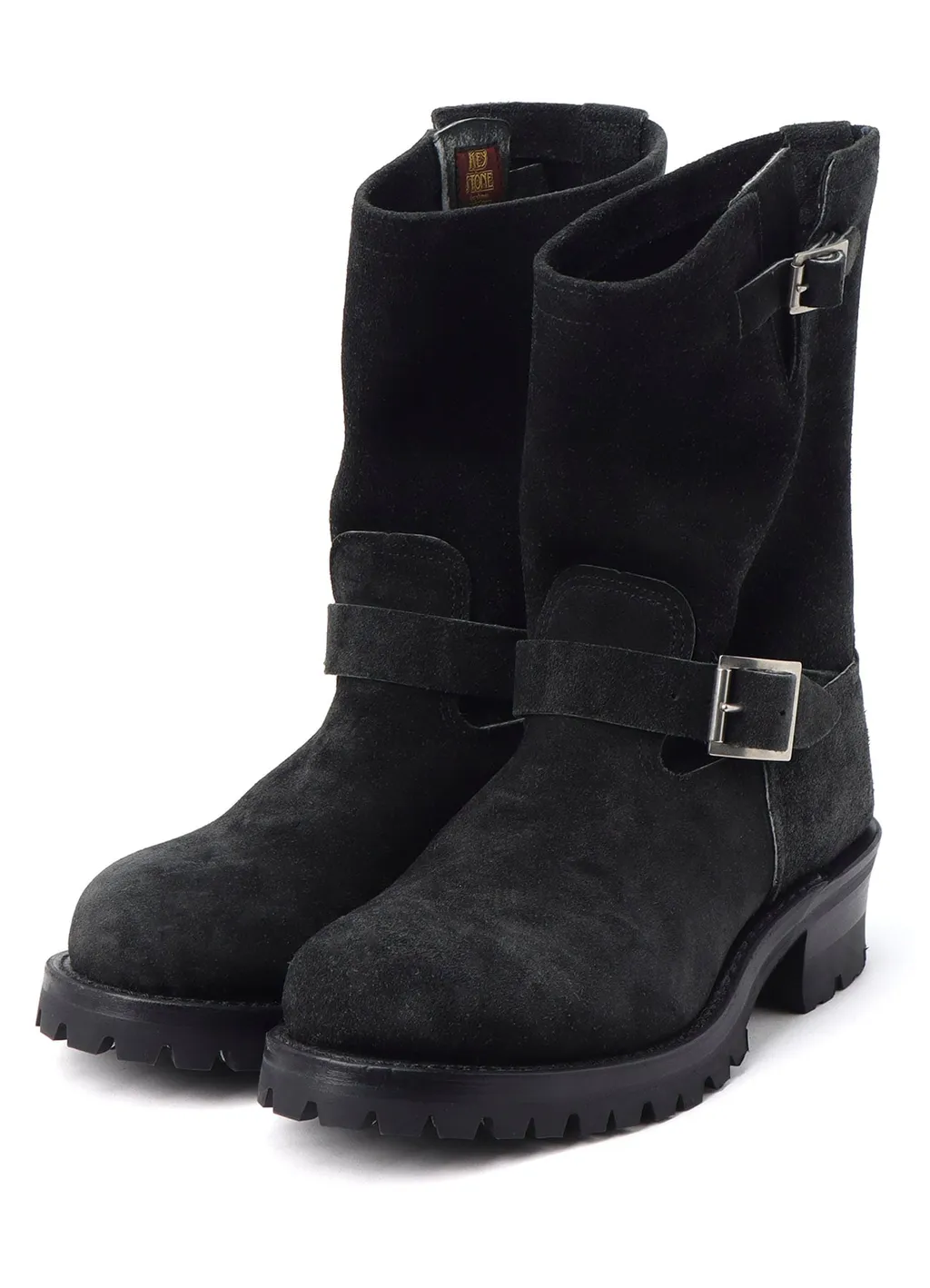 【Y's For Men × Masses】Velour Black Engineer Boots