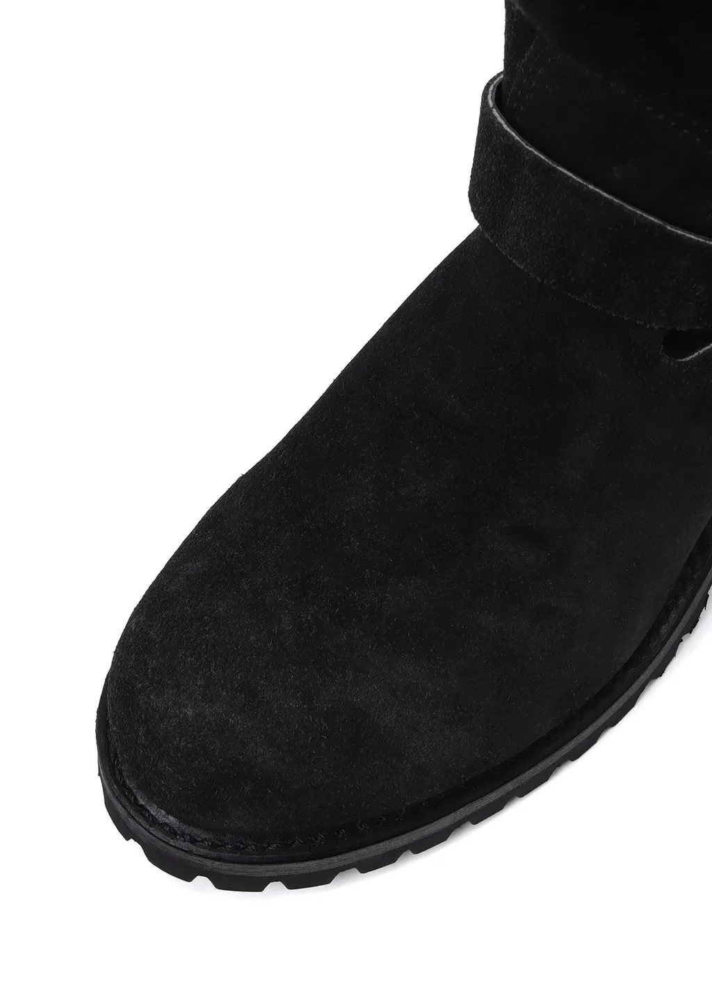 【Y's For Men × Masses】Velour Black Engineer Boots
