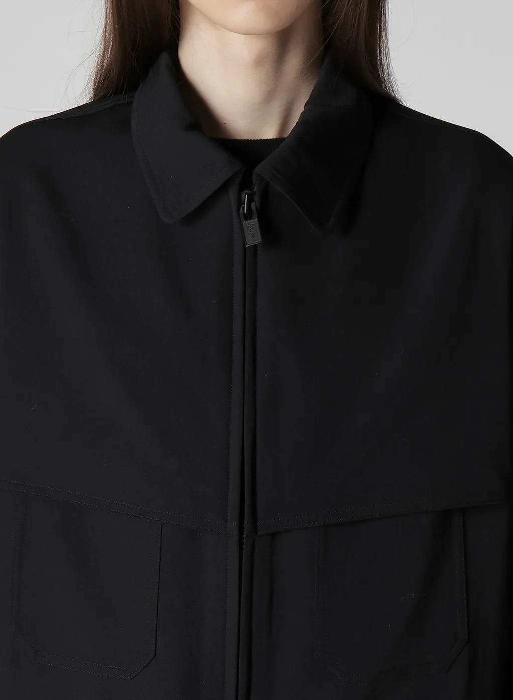 Wool Gabardine Storm Shield Blouson