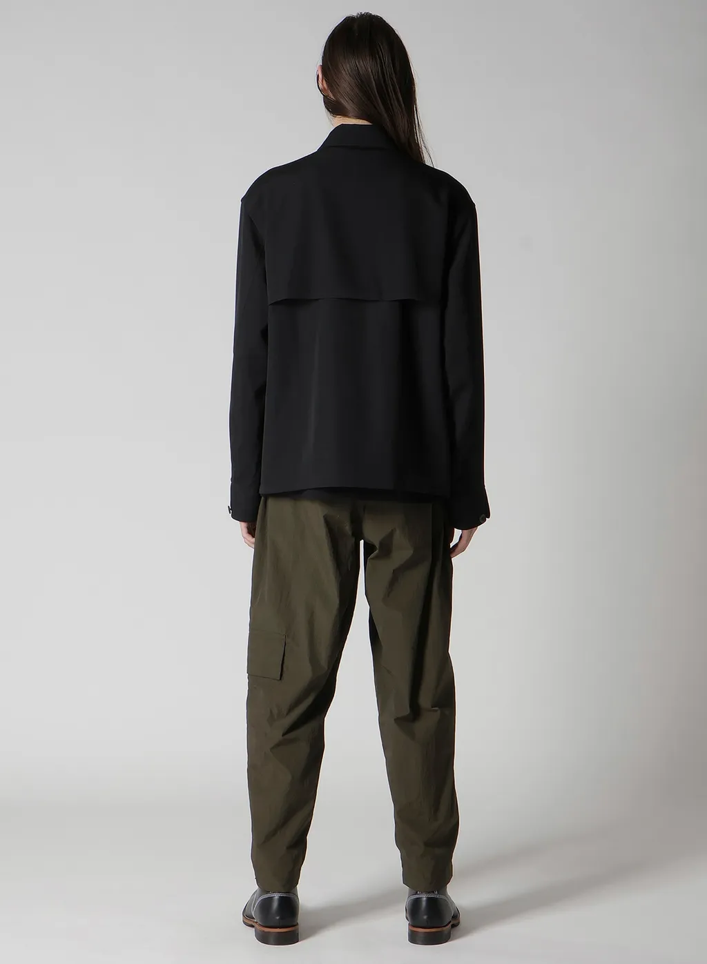 Wool Gabardine Storm Shield Blouson