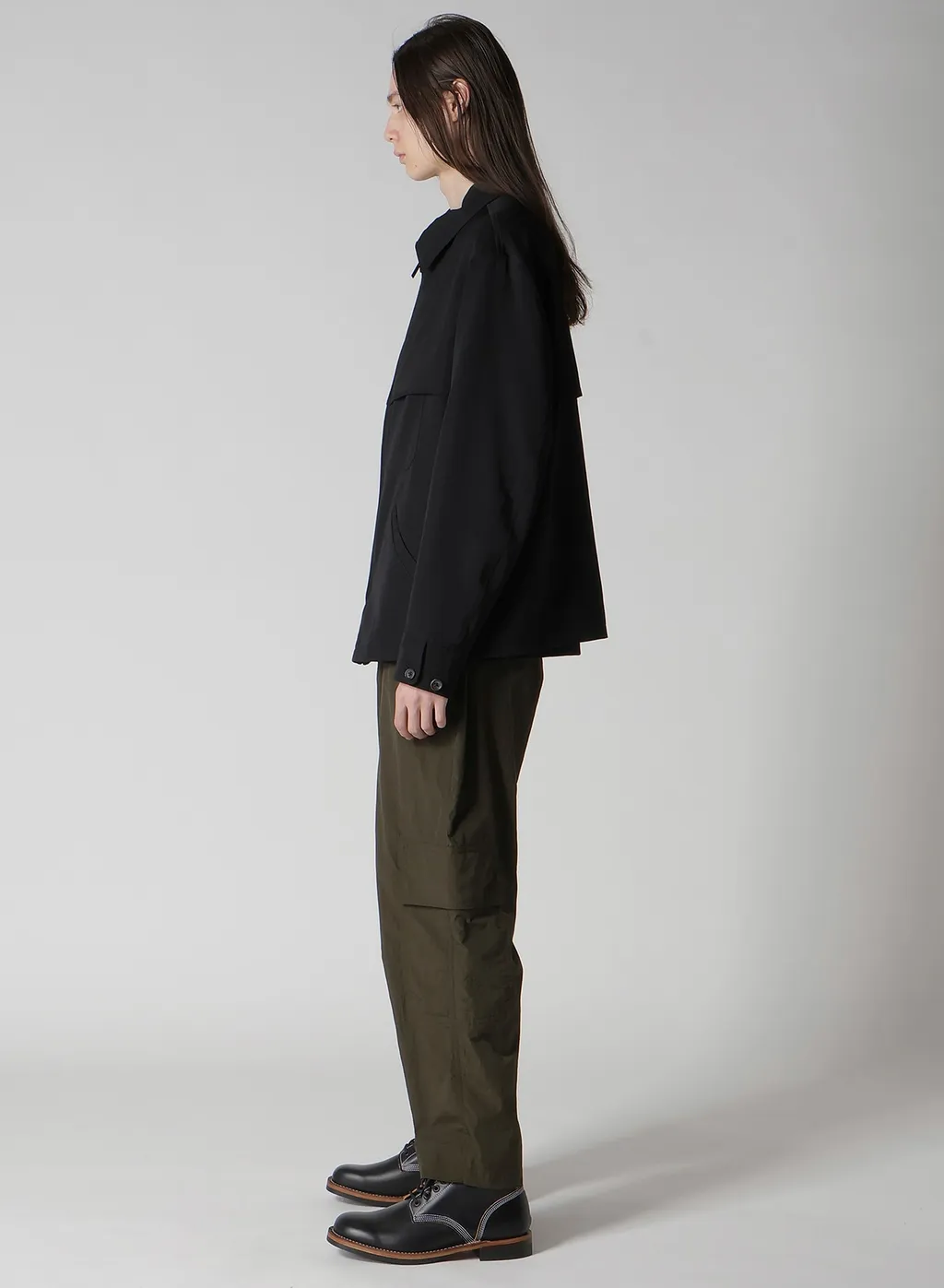 Wool Gabardine Storm Shield Blouson