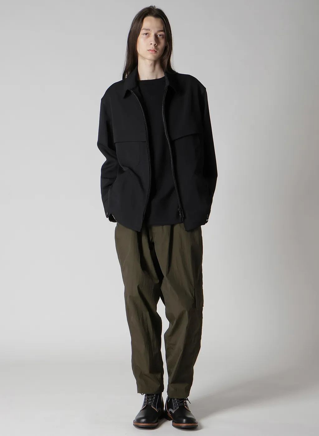 Wool Gabardine Storm Shield Blouson