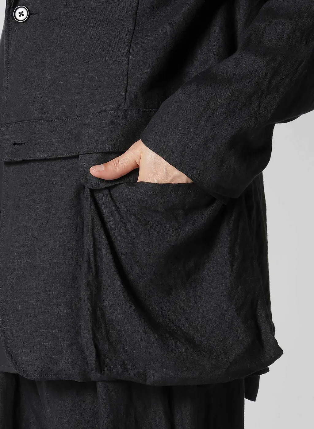 Y's For Men X 120% Lino Linen Jacket