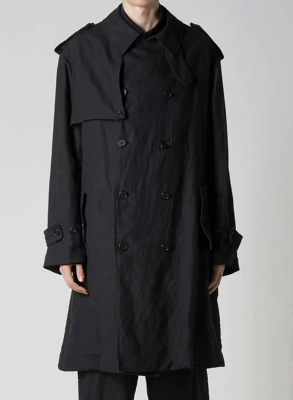 Y's For Men X 120% Lino Linen Coat