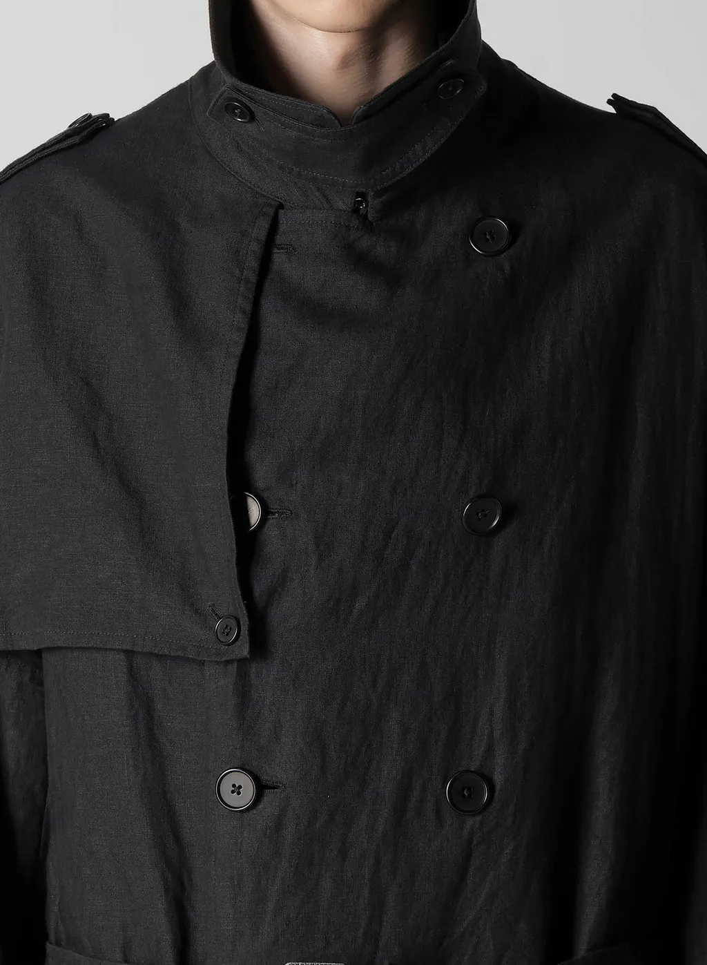 Y's For Men X 120% Lino Linen Coat