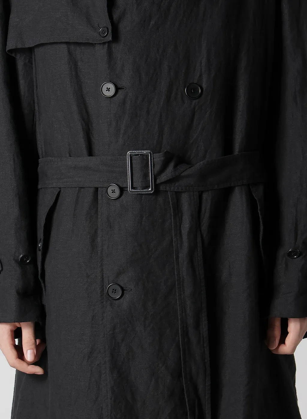 Y's For Men X 120% Lino Linen Coat
