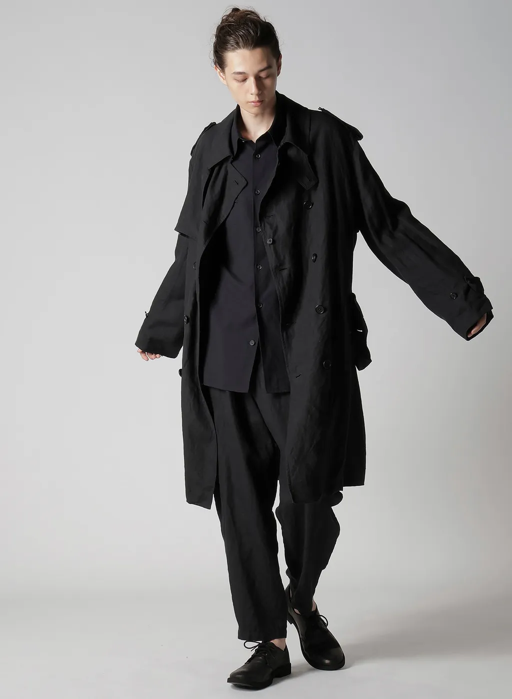 Y's For Men X 120% Lino Linen Coat