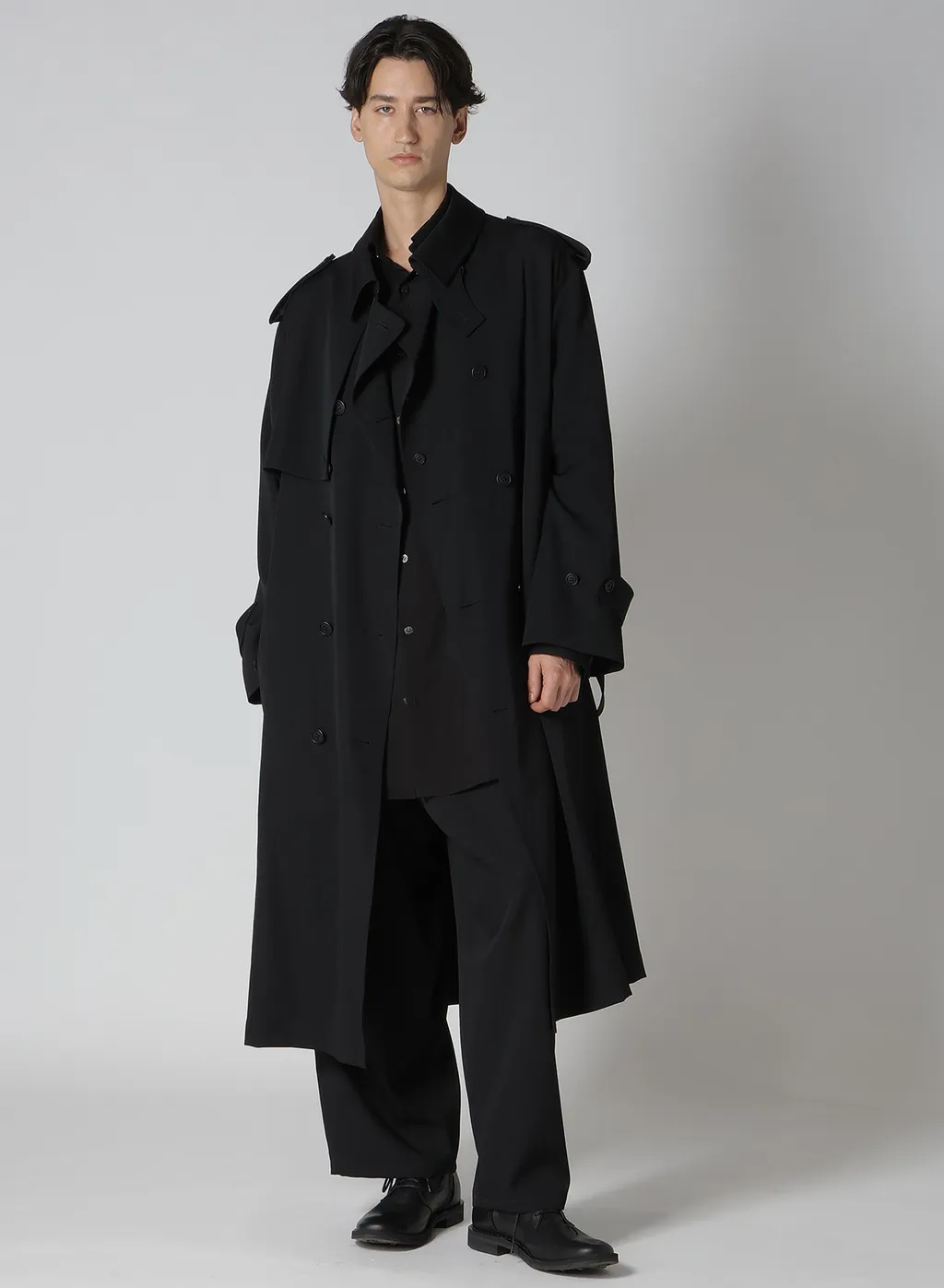 Gabardine Trench Coat