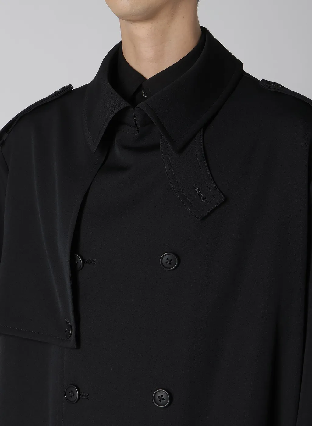 Gabardine Trench Coat