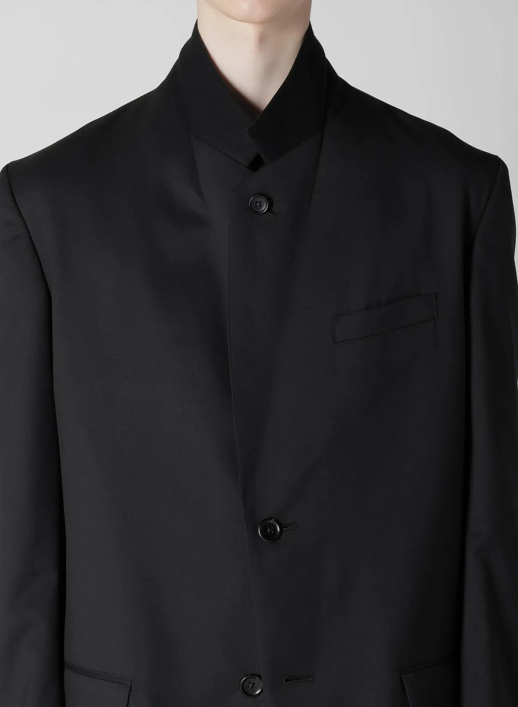 Suit Gabardine Jacket With 2-Buttons