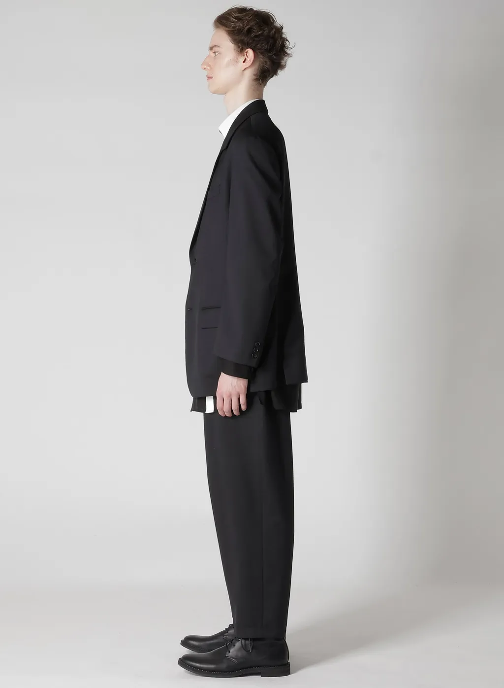 Suit Gabardine Jacket With 2-Buttons