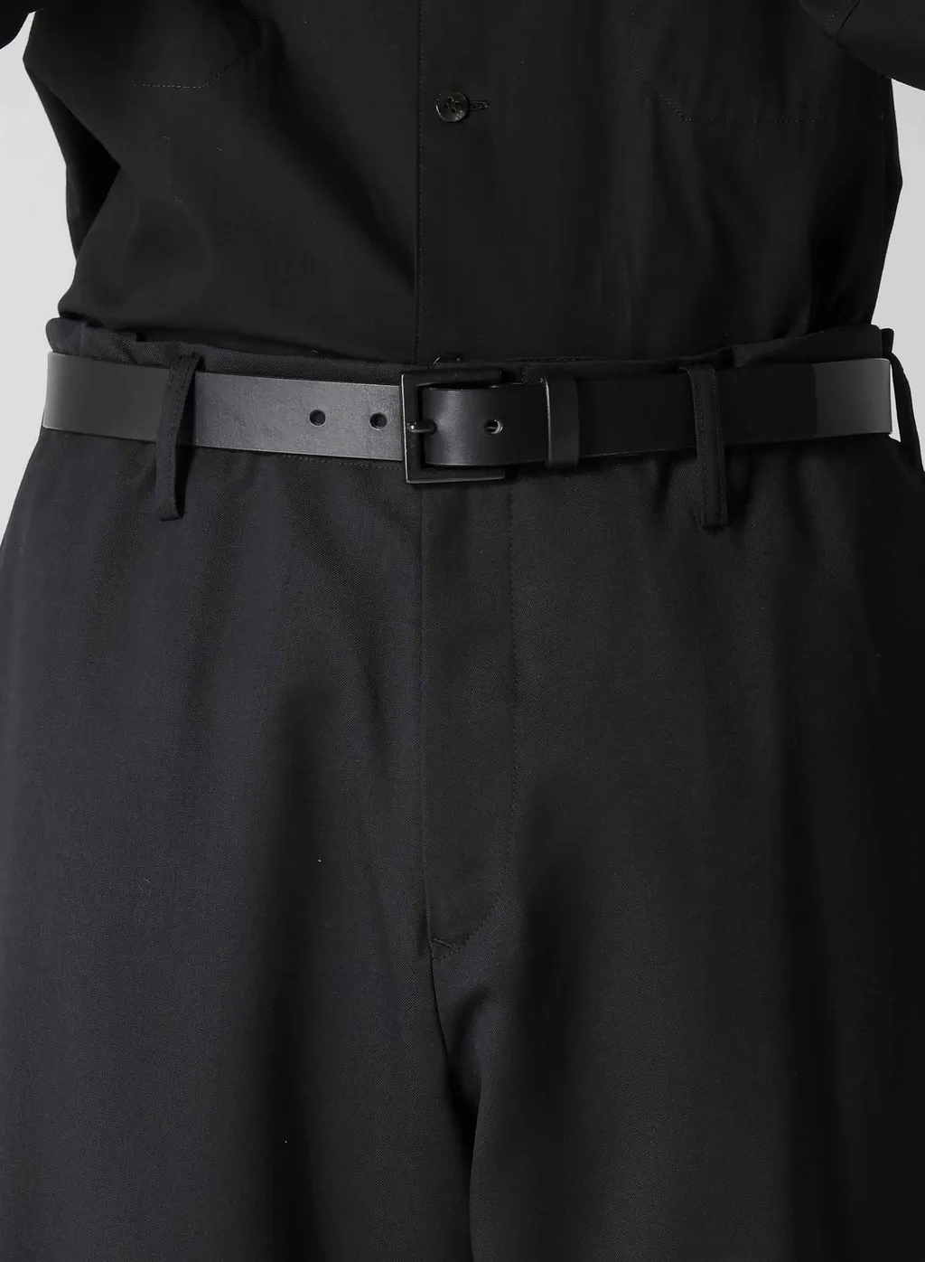 Suit Gabardine Pants With Side Tuck