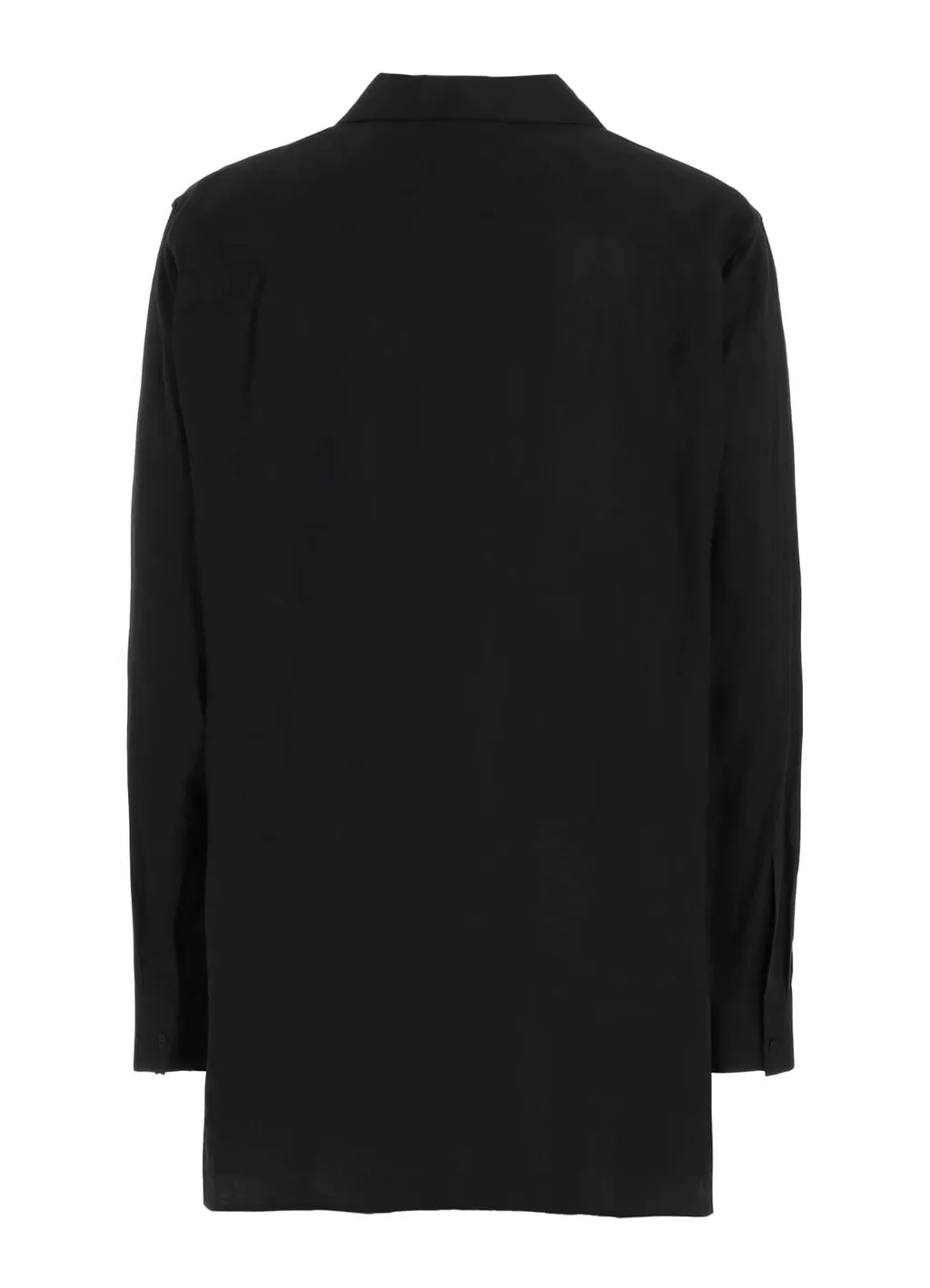 Linen Cloth Open Collar Shirt