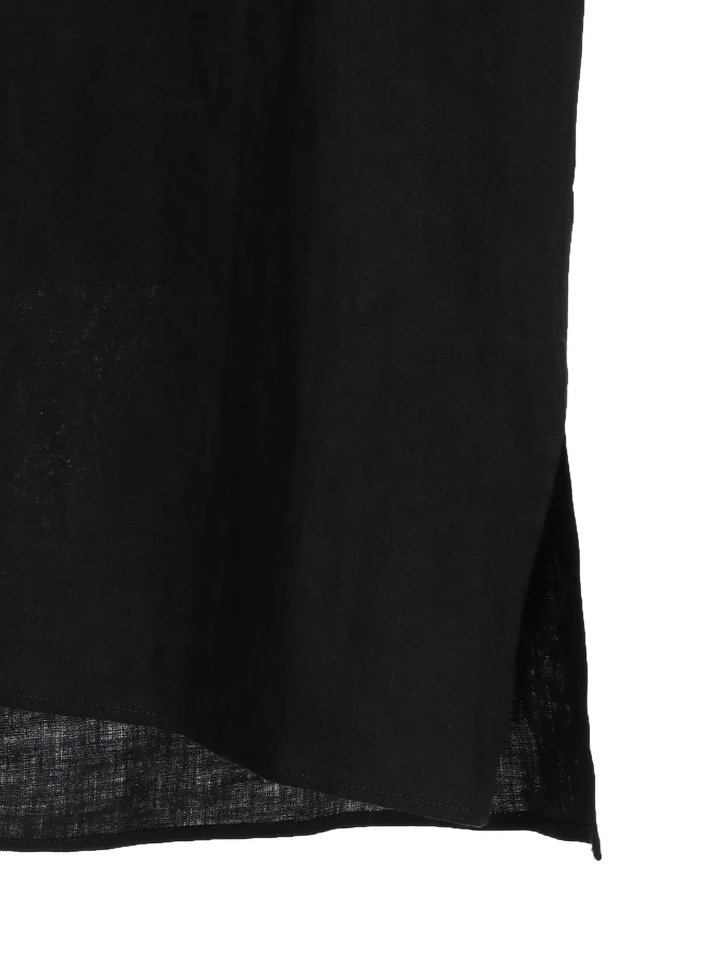 Linen Cloth Open Collar Shirt