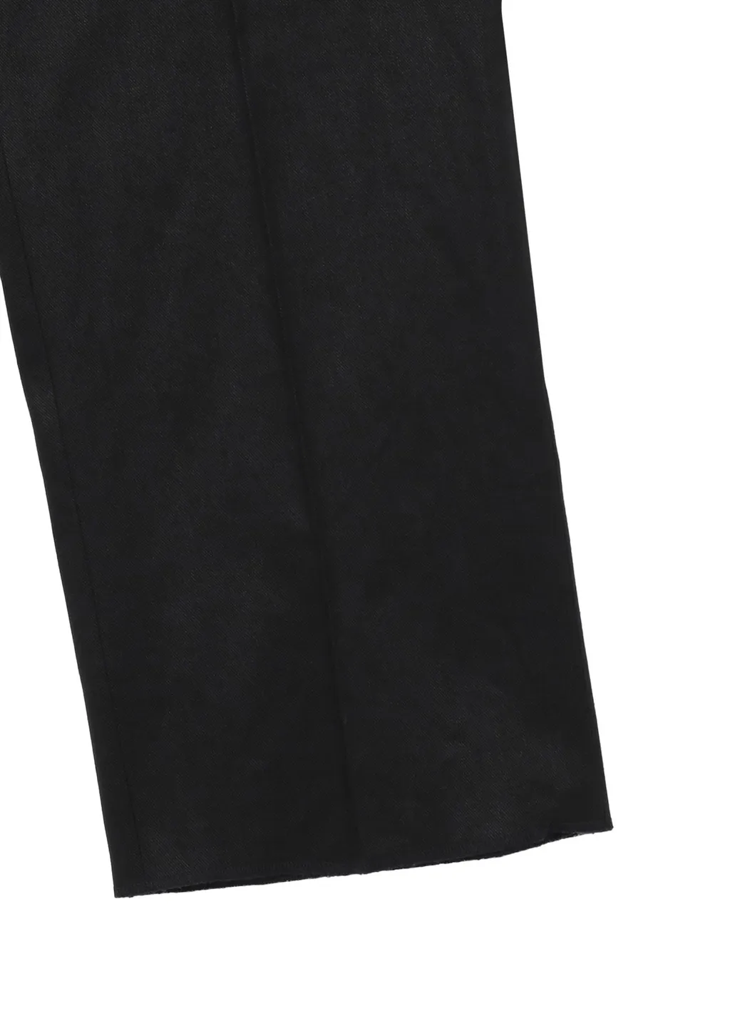 Linen Cotton Twill No-Tuck Pants
