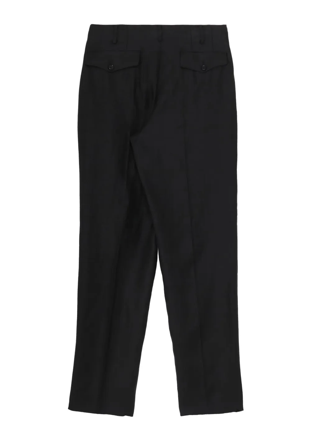 Linen Twill Pants With 2-Tucks