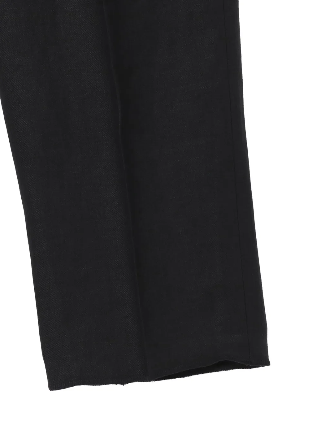 Linen Twill Pants With 2-Tucks