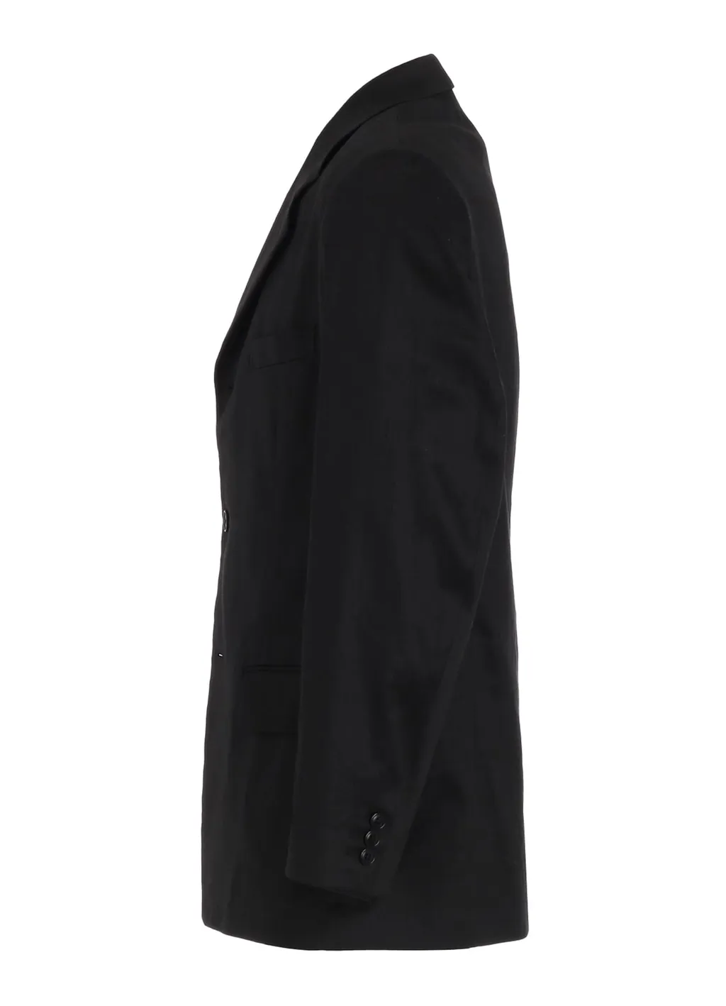 Linen Cotton Twill Jacket With 3-Button