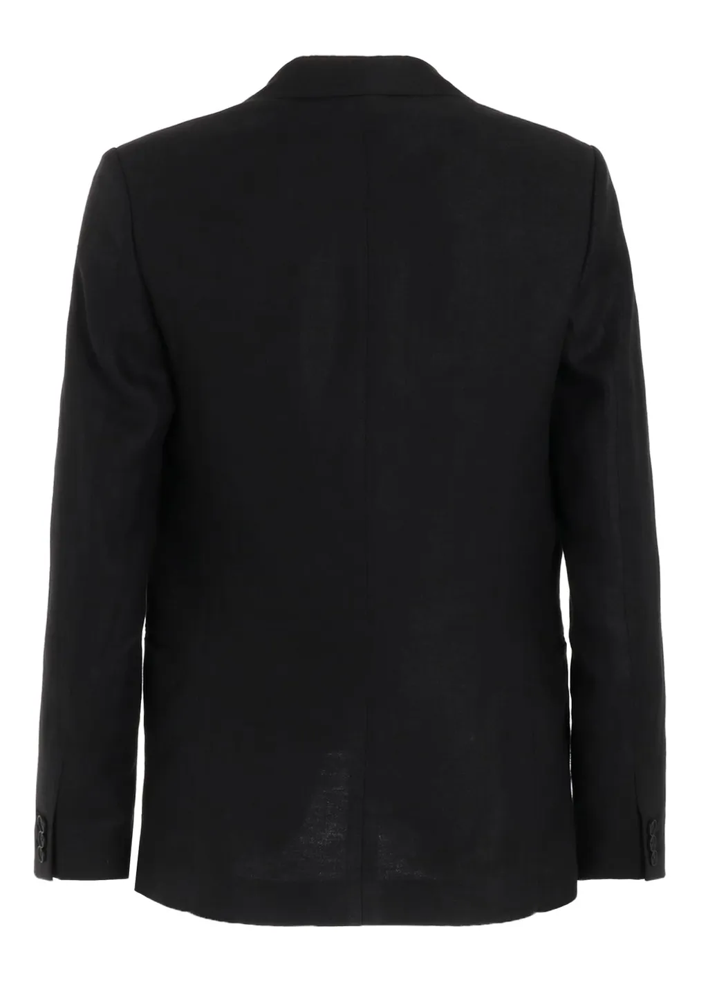 Linen Twill Jacket With 2-Button
