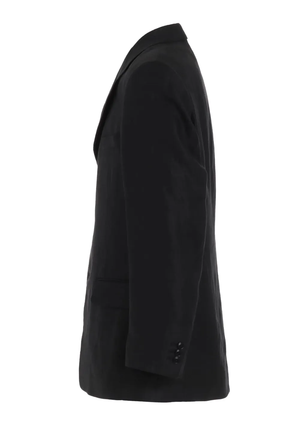 Linen Twill Jacket With 3-Button