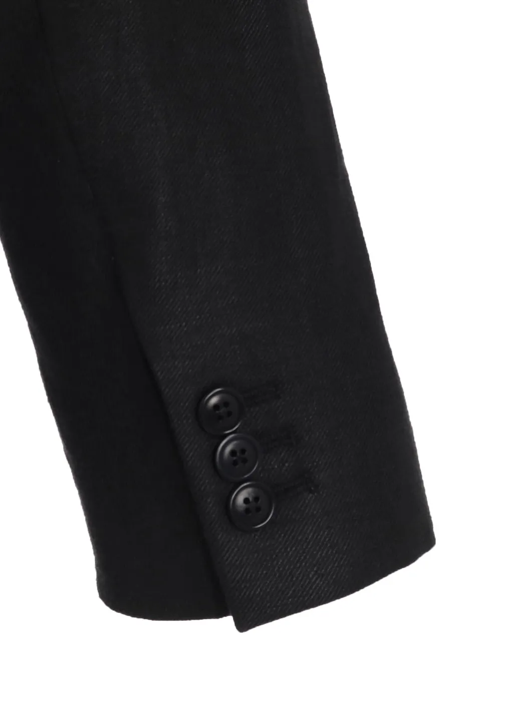 Linen Twill Jacket With 3-Button