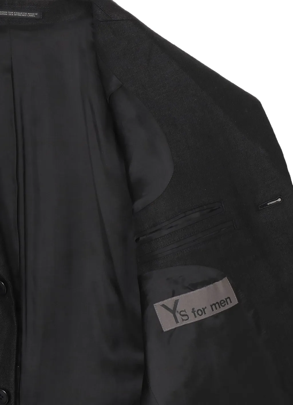 Linen Twill Jacket With 3-Button
