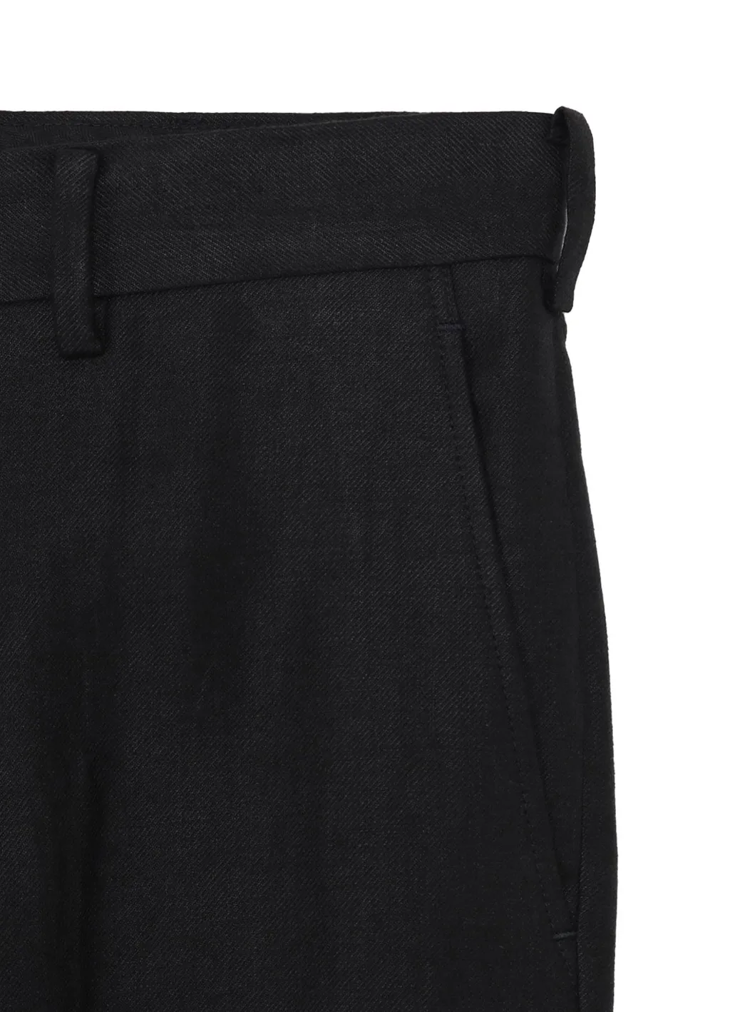 Linen Twill No-Tuck Pants