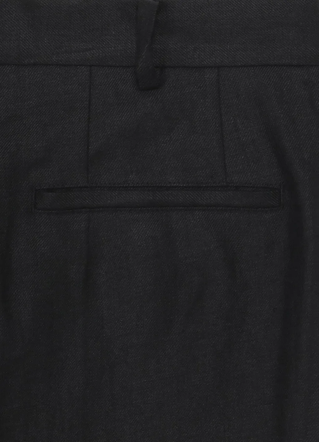 Linen Twill No-Tuck Pants