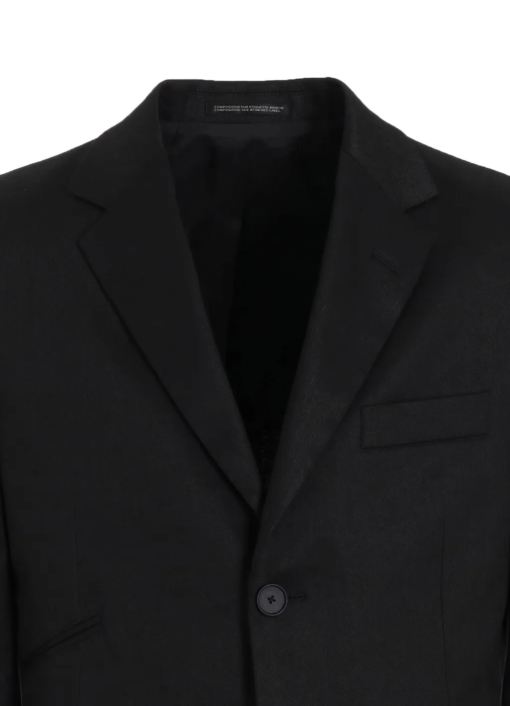 Linen Cotton Twill Jacket With 2-Button