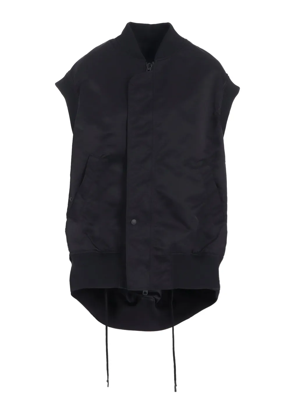High Density Ny Twill Sleeveless Bomber Jacket