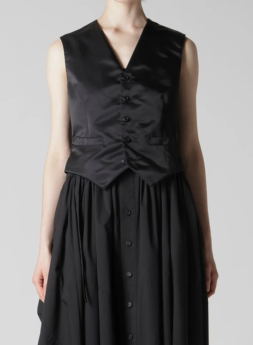 High Density Ny Twill Basic Vest