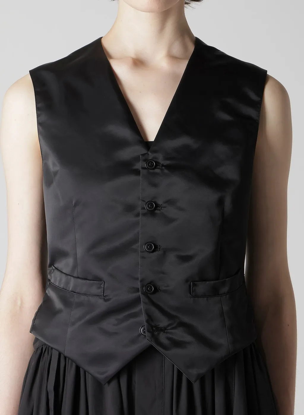 High Density Ny Twill Basic Vest
