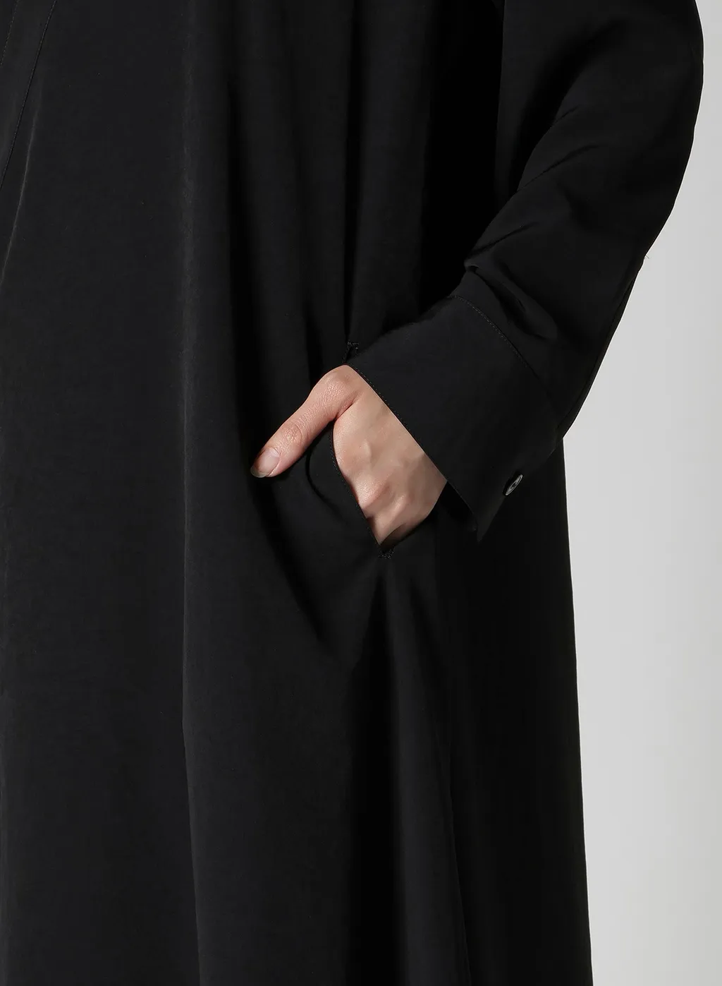 Ta/Pe Crepe De Chine Relaxed Fit Shirt Dress