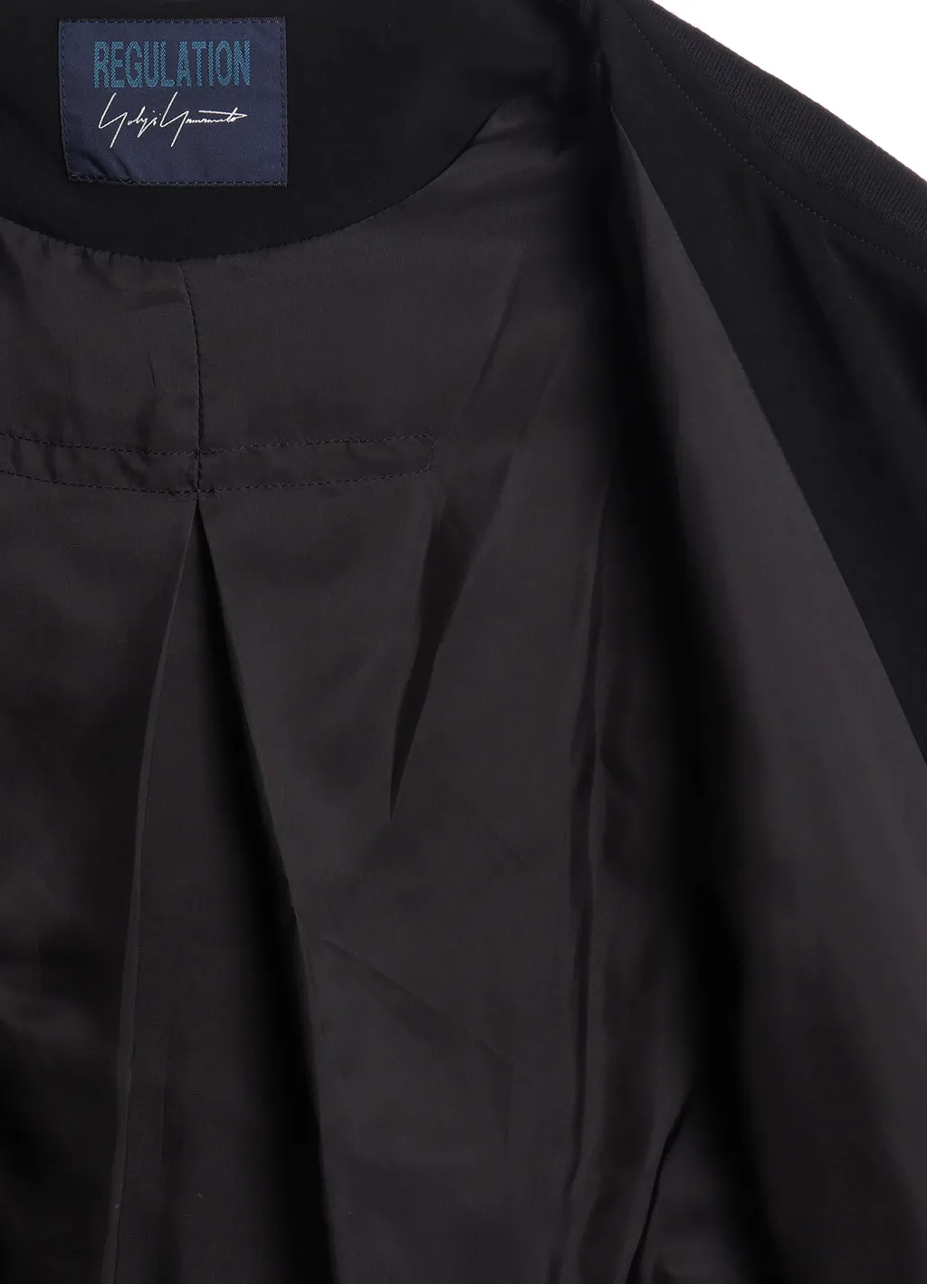 Ta/Pe Crepe De Chine Hooded Bomber Jkt