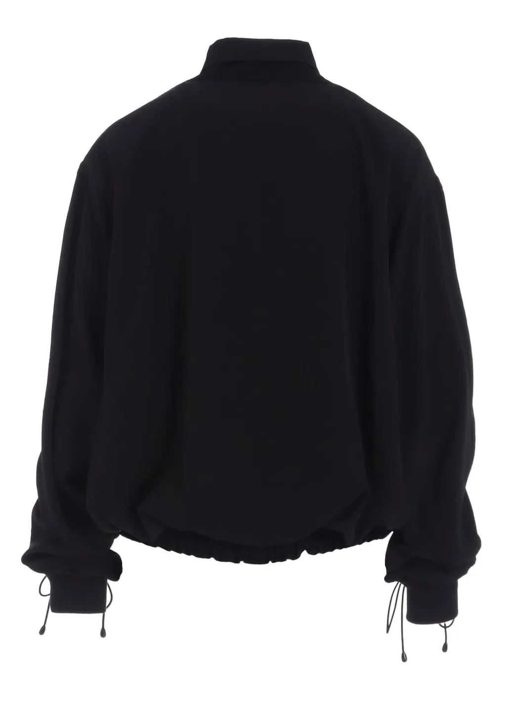 Ta/Pe Crepe De Chine Shirring Sleeve Jacket