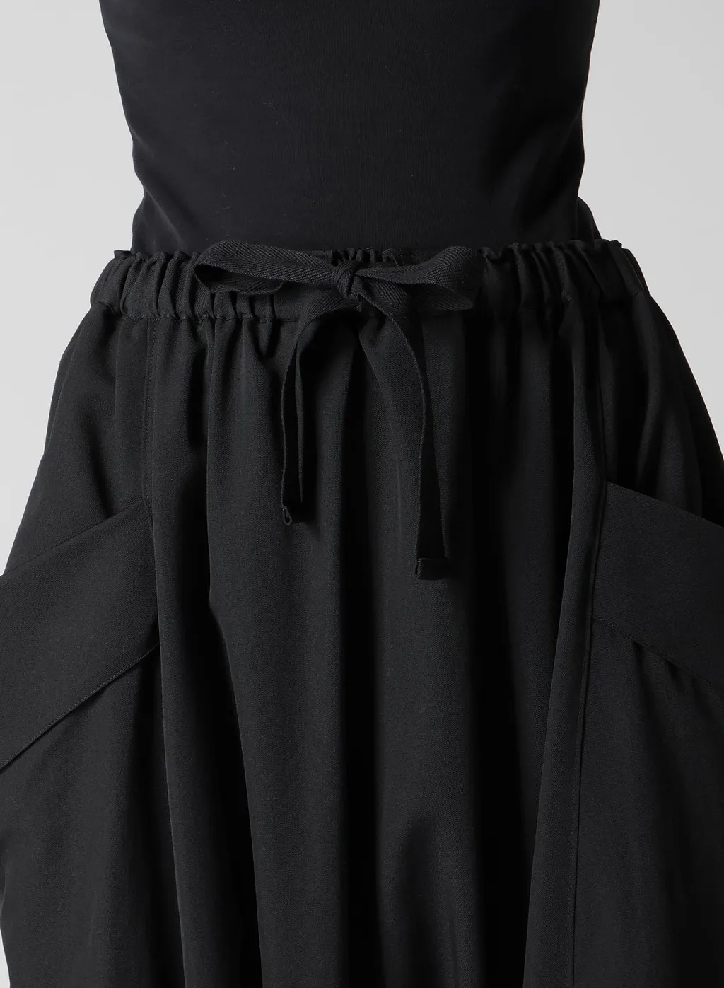 Gabardine Big Pocket Sarouel Pants
