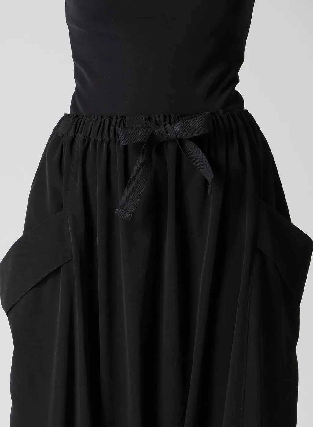 Ta/Pe Crepe De Chine Big Pocket Sarouel Pants