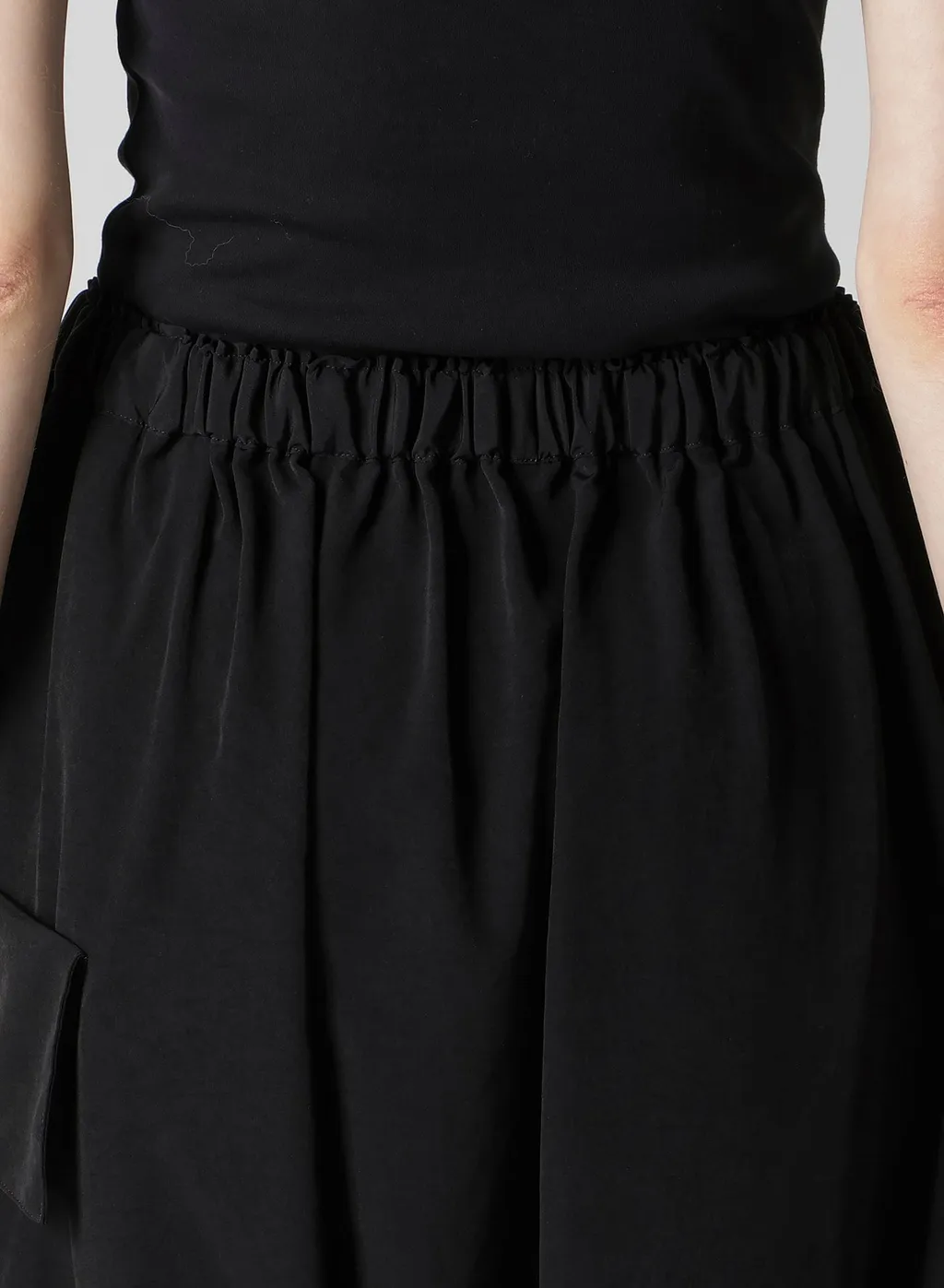 Ta/Pe Crepe De Chine Big Pocket Sarouel Pants
