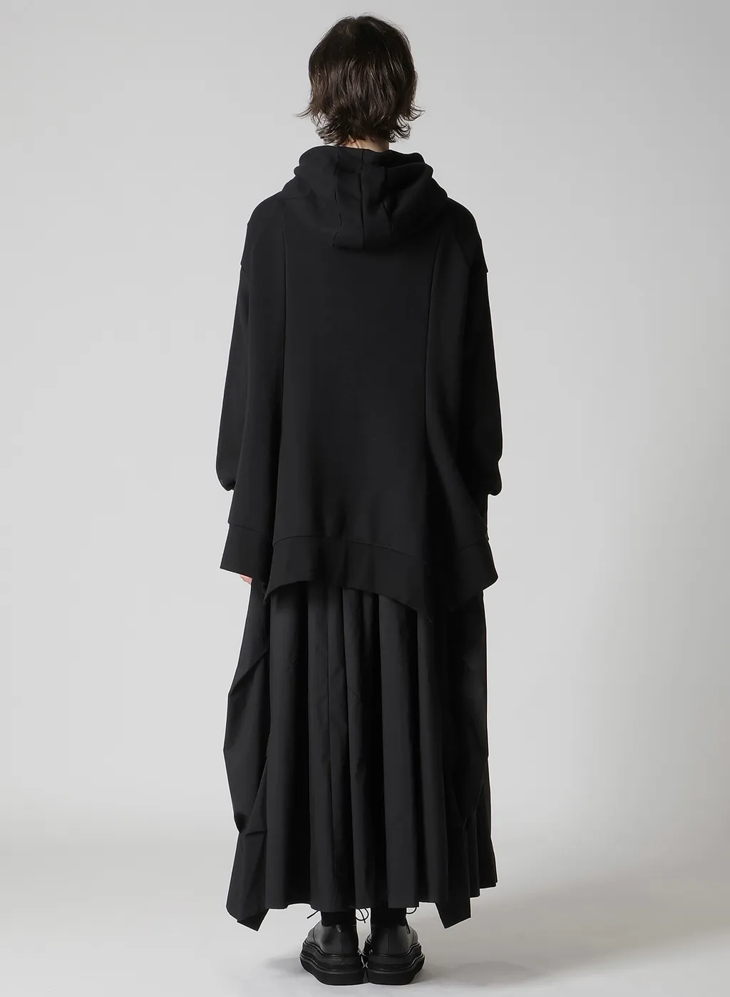 Liy/C French Terry Flared Hoodie