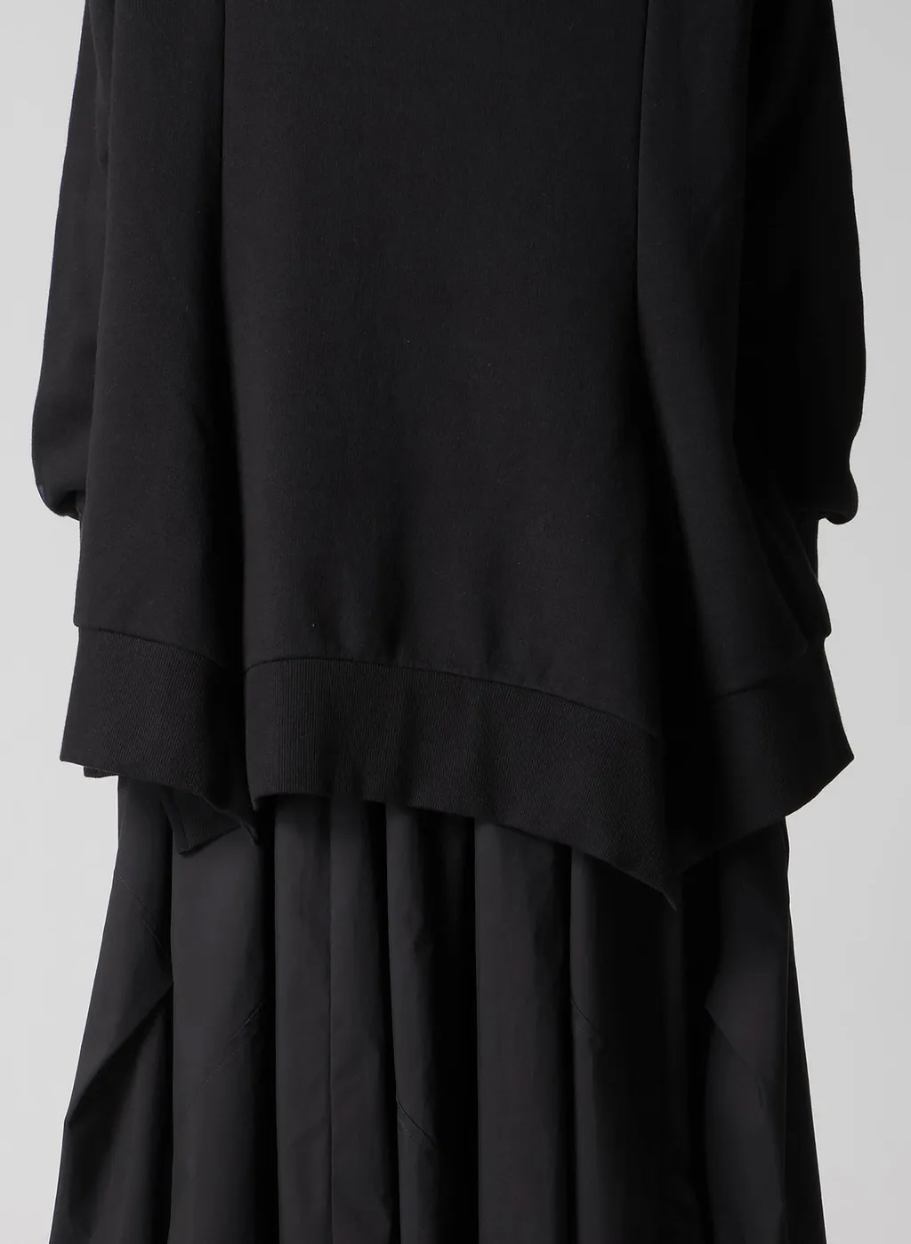 Liy/C French Terry Flared Hoodie
